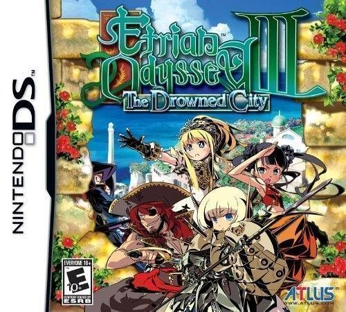 Etrian Odyssey III - The Drowned City (USA) Game Cover